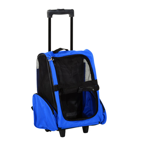 Pet carrier trolley backpack - carrier,